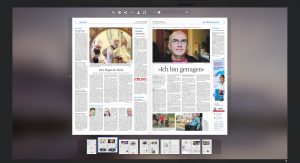 DER SONNTAG ist fit für das digitale Zeitalter: Das ePaper im Abo erreicht die Nutzer nun auch online.