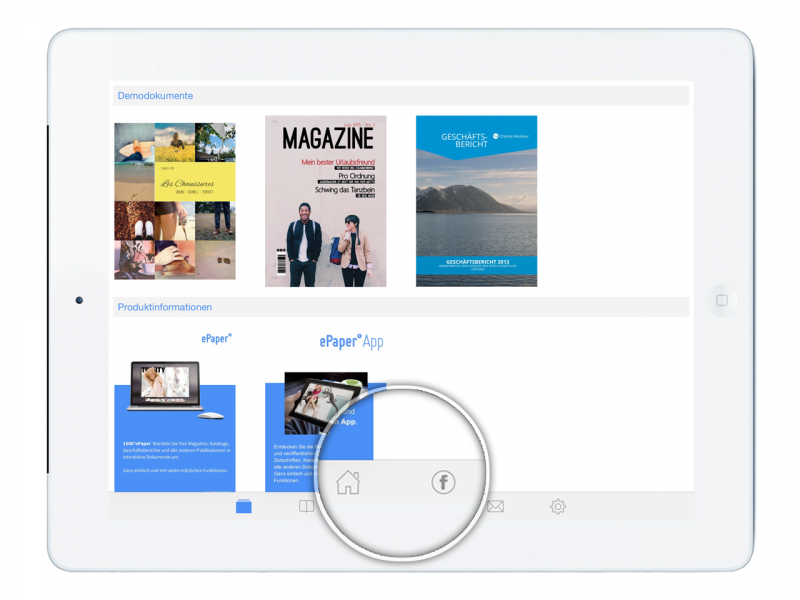 Eigene App Navigation