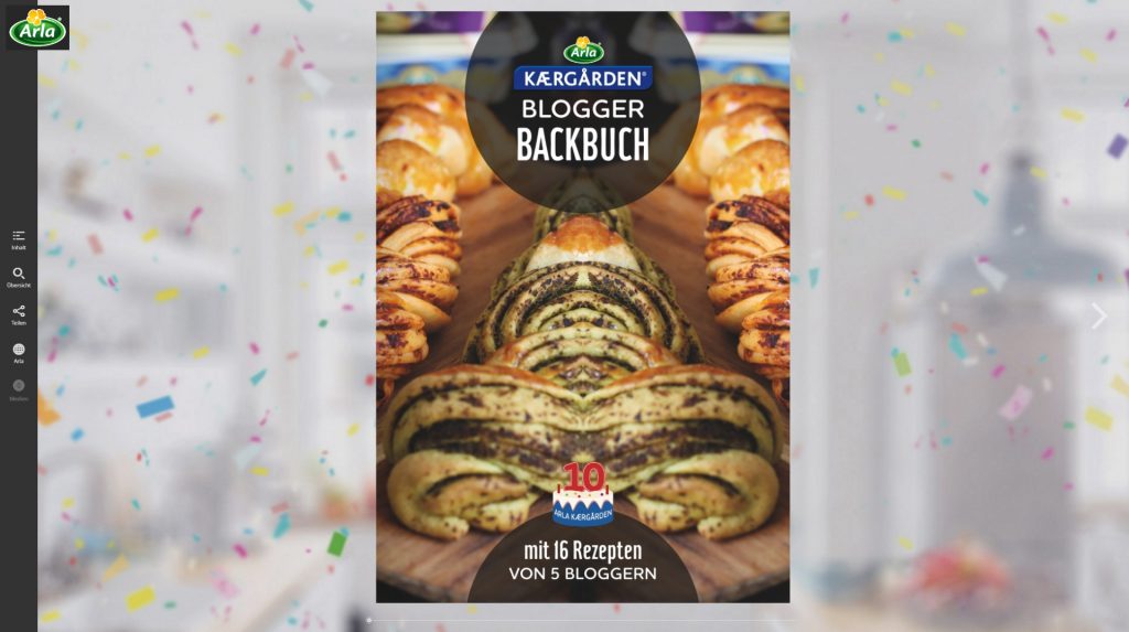 Arla Keargarden Blogger Backbuch eBook ePaper