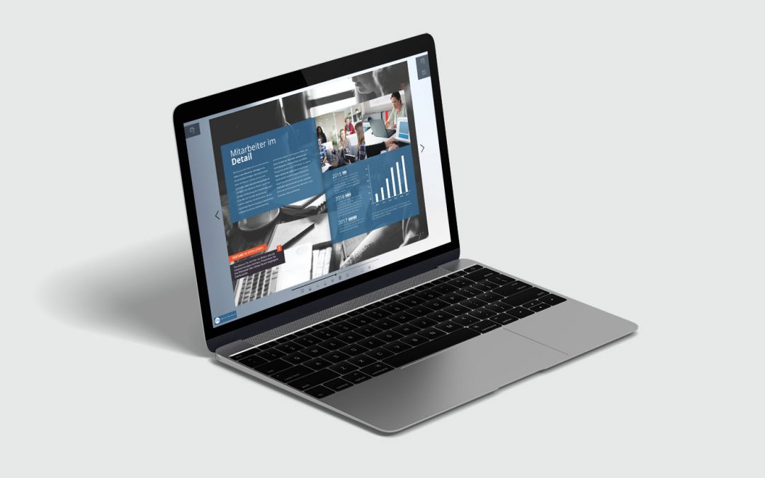 Informieren und involvieren mit Ihrem digitalen Mitarbeitermagazin als 1000°ePaper