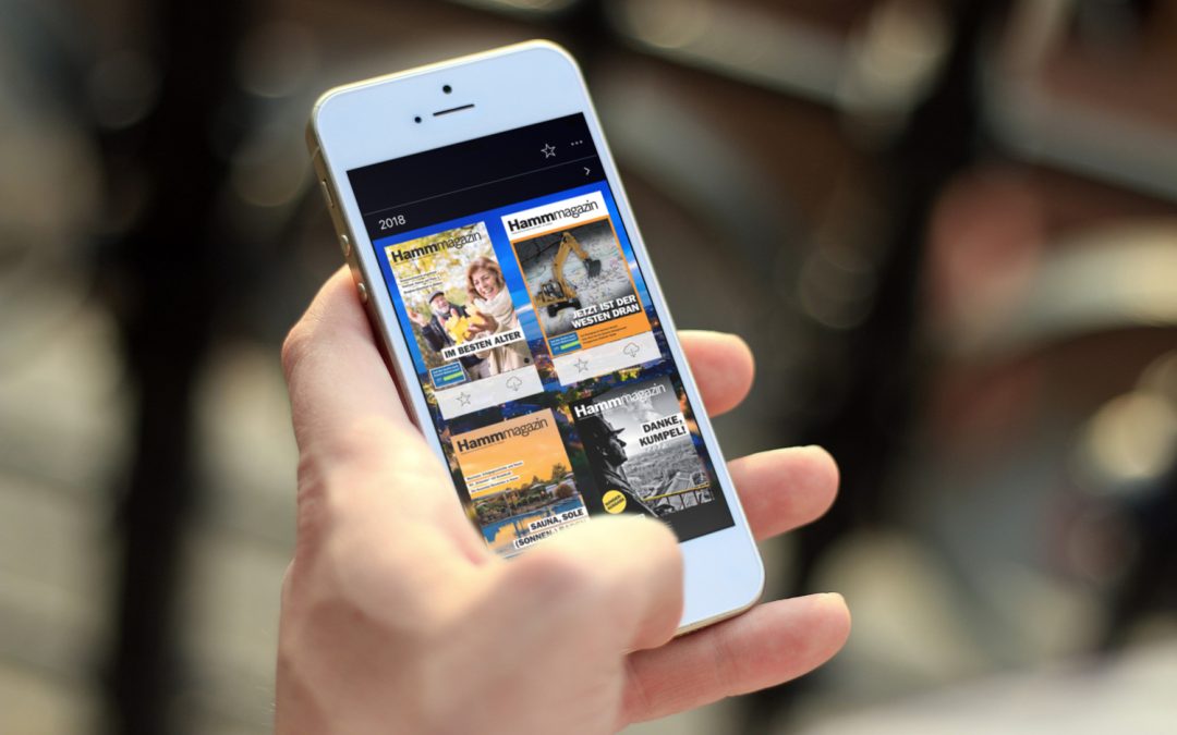 Digitales Stadtmarketing mit 1000°ePaper: Das Hamm-Magazin