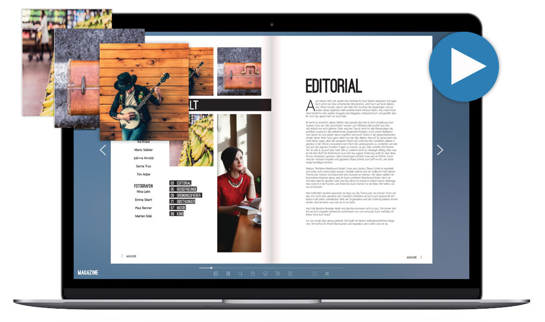 Interaktives ePaper ohne Aufwand – Das 1000° Full Service Angebot