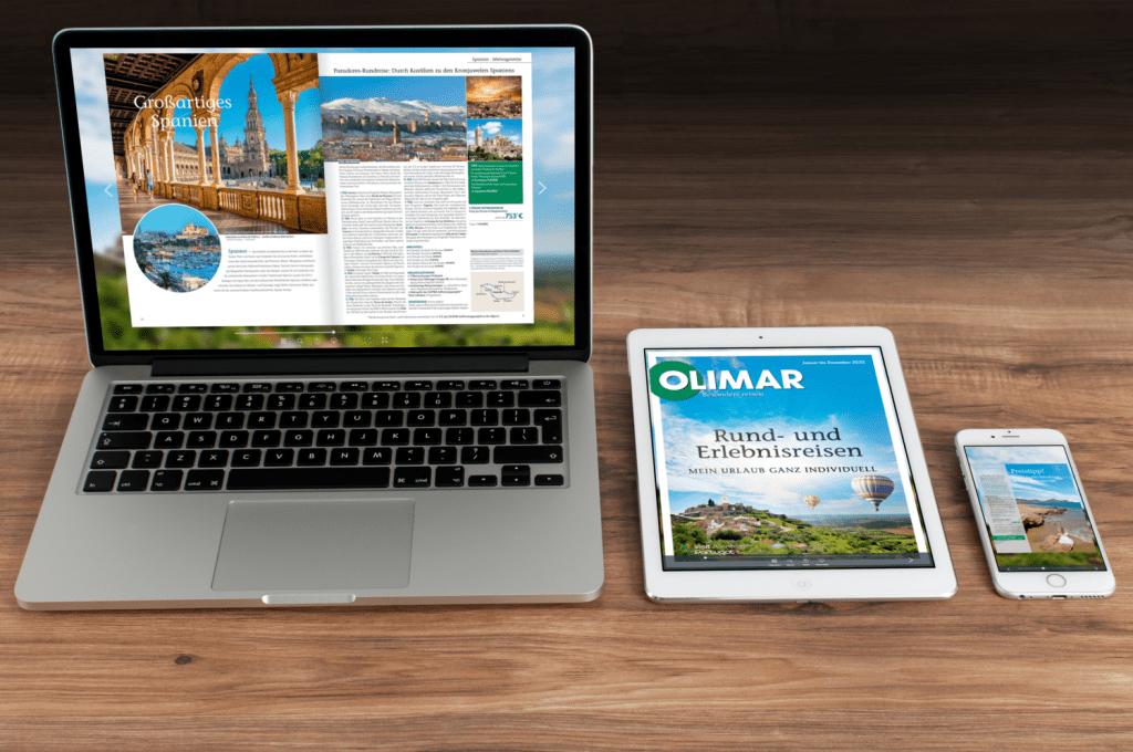 Digitale Reisekataloge von OLIMAR Digitale Reisekataloge von allen mobilen Endgeräten nutzen