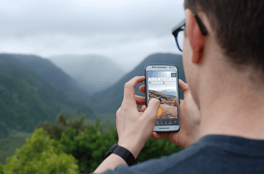 Das interaktive Online-Magazin “Abenteuer Wandern & Trekking” als 1000°ePaper
