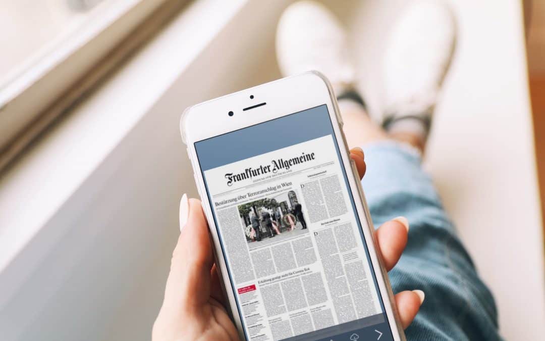 ePaper mit Rekordauflagen – Wie Corona die Digitalisierung im Zeitungsgeschäft vorantreibt